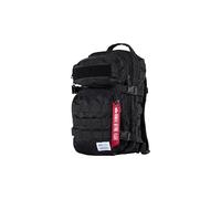 Rucksack ALPHA INDUSTRIES "Tactical Backpack", Gr. onesize, schwarz, Obermaterial: 100% Nylon, Futter: 100% Nylon, Rucksäcke Rucksack (68843047-0) schwarz