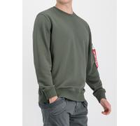 Alpha Industries USN Blood Chit Sweatshirt Größe 2XL Grün