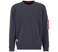 Alpha Industries USN Blood Chit Sweater Sweatshirt für Herren Greyblack