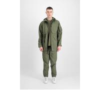 Alpha Industries Utility Fishtail Jacket Uv Sage-green Größe: S | Leichte Jacken Outlet | Herren | Grün