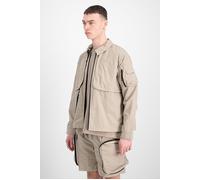 Alpha Industries Utility Shirt Uv Vintage Sand Größe: S | Outlet | Herren | Braun