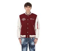 Alpha Industries Varsity Air Force Jacket Collegejacke für Herren Burgundy