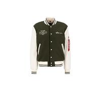 Alpha Industries Varsity Air Force Jacket Collegejacke für Herren Dark Olive