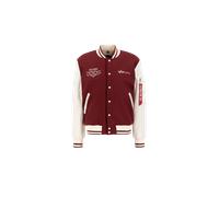 Alpha Industries Varsity Air Force Jacket Größe XL Burgund Rot