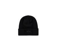 Alpha Industries Velcro Beanie Größe onesize Schwarz