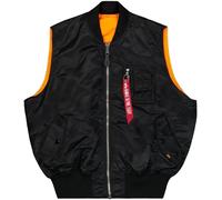 Herren Weste - MA 1 Heritage - Black,XL,Schwarz