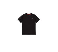 Alpha Industries Waffle Small Logo T-Shirt Größe S Schwarz