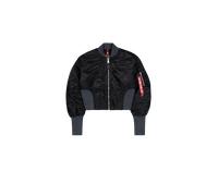 Alpha Industries Waisted MA-1 Bomberjacke Größe S Schwarz