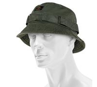 Alpha Industries - Washed Out Bucket Hat - Hut - Dark Olive universell