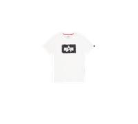 Alpha Industries Washed Out Logo T-Shirt Größe 3XL Weiß
