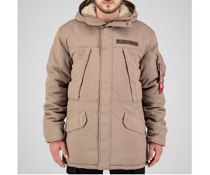 Alpha Industries Winter Parka N3B Expedition taupebraun Herren, Größe M