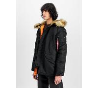 Parka ALPHA INDUSTRIES "N3B VF 59" Gr. XS, schwarz Herren Jacken (300152-XS) schwarz