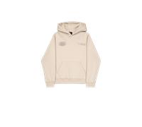 Alpha Industries World Logo Backprint Hoodie Größe 3XL Beige