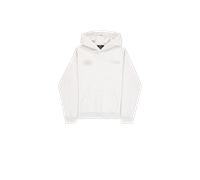 Alpha Industries World Logo Backprint Hoodie Größe M Grau