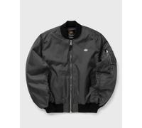 Alpha Industries World Logo MA-1 Bomberjacke Größe L Grau