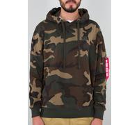 Alpha Industries X-Fit Camo Hoodie, mehrfarbig, Größe S für Männer