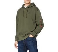 Alpha Industries X-Fit Hoody Hoodies / Sweatshirts Dark Green-XS
