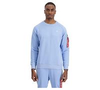 Alpha Industries Herren Sweater X-Fit light blue M