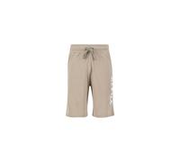 Sweatshorts ALPHA INDUSTRIES "Jersey Short" Gr. S, N-Gr, beige (vintage sand) Herren Hosen Shorts (66076334-S)