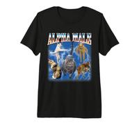 Alpha Male Lustiger Witz Meme Adult Humor Cat Meme Premium T-Shirt
