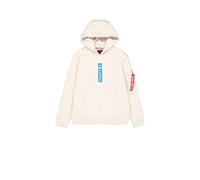 Alpha Industries Kapuzensweatshirt Herren weiß, XL