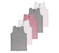 ALPIDEX Mädchen Unterhemd 5er Set 100% Baumwolle Tank Top Trägertop 98-164 | Kinder Unterhemden, Unterwäsche, Ärmellos, Achselhemd, Basic, OEKO-TEX, atmungsaktiv, weich, Sport, Schule, Maschinenwäsche