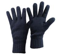 ALPIDEX Thermo Strickhandschuhe Thinsulate Gefütterte Warme Winter Outdoor Sport Feinstrick Handschuhe Strickbund Hautfreundlich Atmungsaktiv Unisex Damen Herren, Größe:M, Farbe:Dark Blue