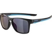 Alpina Flexxy Cool Kids I Sonnenbrille (331 black/cyan, Ceramic, Scheibe: blue mirror (S3))