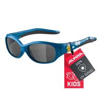 ALPINA Kinder Sonnenbrille "Flexxy Kids" blue pirat gloss - (4003692309730)