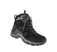 Alpina Herren Schnürer Robin aus echtem Leder und wasserabweisender und atmungsaktiver Alpitex Membran in Weite H, Trekking Stiefel mit Einlegesohle 40 schwarz