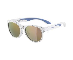 Alpina - Jola Mirror S3 - Sonnenbrille weiß (White / Lilac Gloss / Pink Mirror)