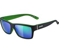 Alpina Kacey Sonnenbrille (332 black matt/green, Ceramic, Scheibe: green mirror (S3))