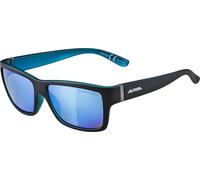 Alpina Kacey Sonnenbrille (333 black matt/blue, Ceramic, Scheibe: blue mirror (S3))