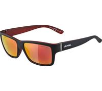Alpina Kacey Sonnenbrille (334 black matt/red, Ceramic, Scheibe: red mirror (S3))