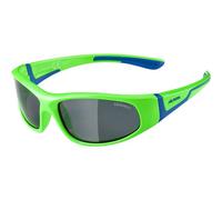 ALPINA Kinder Sonnenbrille "Flexxy Junior" (A8467) ONE SIZE neon-green-blue gloss