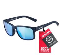 ALPINA KOSMIC - Verspiegelte und Bruchsichere Sonnenbrille Mit 100% UV-Schutz Für Erwachsene, nightblue matt, One Size