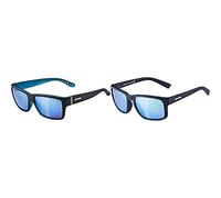 Alpina Unisex - Erwachsene, KACEY Sonnenbrille, black matt-blue, One size & Unisex - Erwachsene, KOSMIC Sonnenbrille, nightblue matt, One size