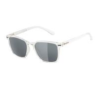 ALPINA YEFE - Verspiegelte und Bruchsichere Sonnenbrille Mit 100% UV-Schutz Für Erwachsene, transparent gloss, One Size