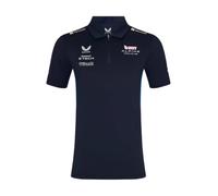 Alpine F1 Team Kit Polo Shirt Offizielle Kollektion 2025 Blau Kurzarm, blau, L