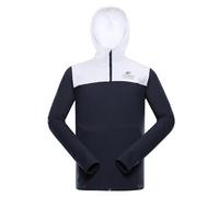 Alpine PRO FANC Herren Hoodie, Outdoor Kapuzenpullover mit Stretch Material, Langarm Sweatshirt mit Kapuze, Sportbekleidung, Activewear Fleece Hoodie, Wandern Freizeit Kapuzensweatshirt - L