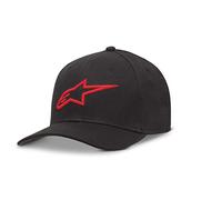 Alpinestars, Ageless Curve, Baseball Kappe, Schwarz Rot, S/M, Mann