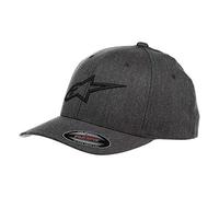 Alpinestars Ageless Curve - Unisex Baseball Cap, Kappe für Herren und Damen, Sportkappe rundum geschlossen, Charcoal/Heather, M