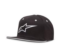 Alpinestars Ageless Flatbill Cap Schwarz und Weiß L/XL