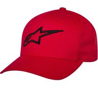 Alpinestars Ageless Snapback Kappe, rot, Einheitsgröße