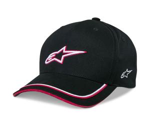 Alpinestars Ascencion Snapback Cap schwarz-rot