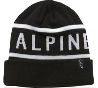 Alpinestars Beanie Cuff Wordy Schwarz Weiß