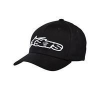 Alpinestars, Blaze Flexfit Hat, Baseball Kappe, Schwarz/Weiss, S/M