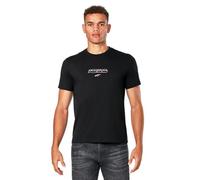 Alpinestars Bold Type Back Csf Tee T-Shirt Herren Kurzarmshirt im Sportstil Schwarz XL