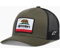 Alpinestars Herren Cali 2.0 Baseball Cap, Military Green/Black, Einheitsgröße EU