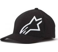 Alpinestars Corp Shift 2 Baseballkappe Herren mit vorgebogenem Schirm und inneres Band auf originaler Flexfit Stoff Größe S/M
